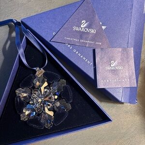 Swarovski Crystal Snowflake Ornament 2008